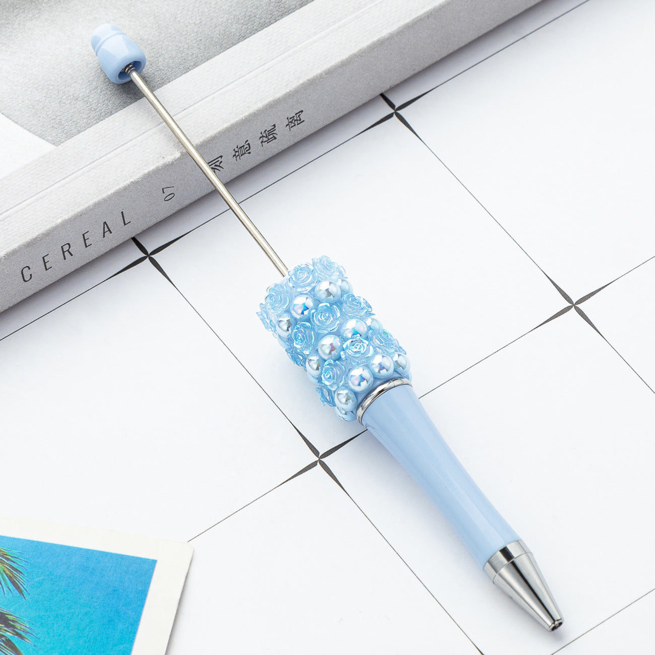 20-Color DIY rose bead pen