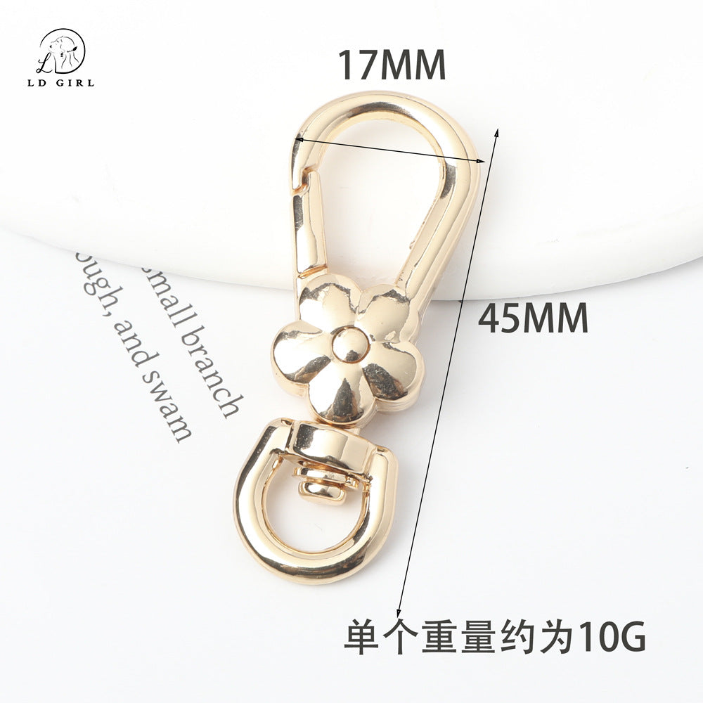 A Golden Cat, Apple, Heart, Spring Buckle, DIY Accessories