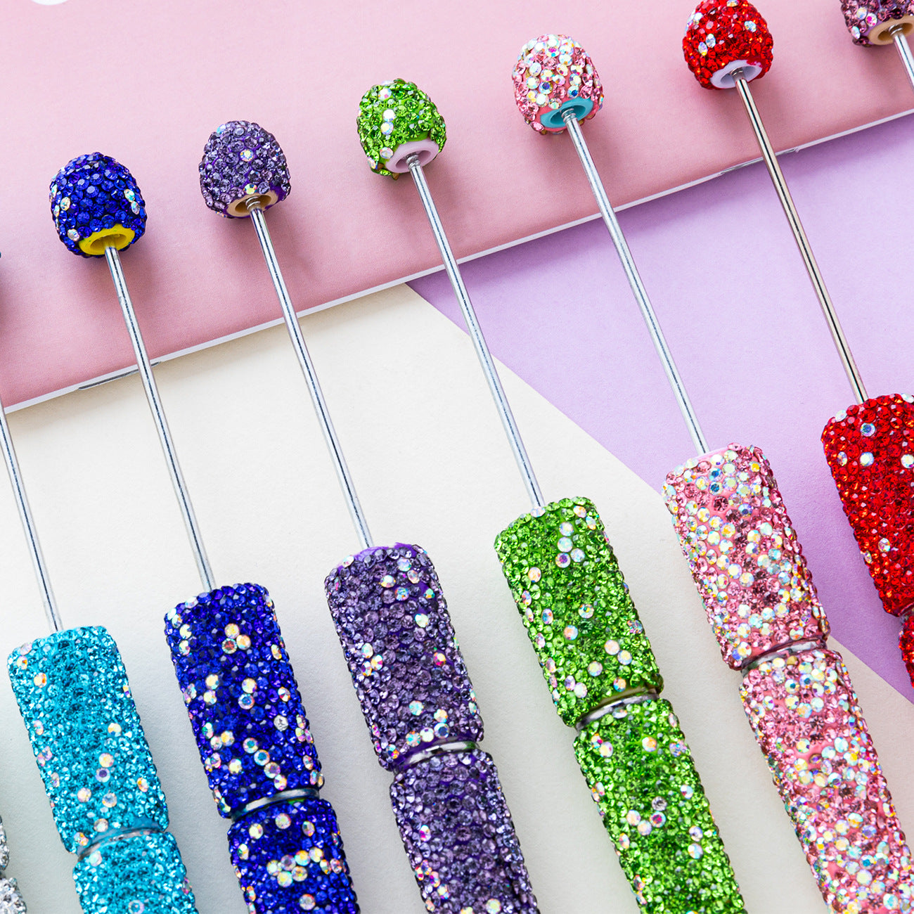 DIY diamond studded bead pen, full diamond bead pen