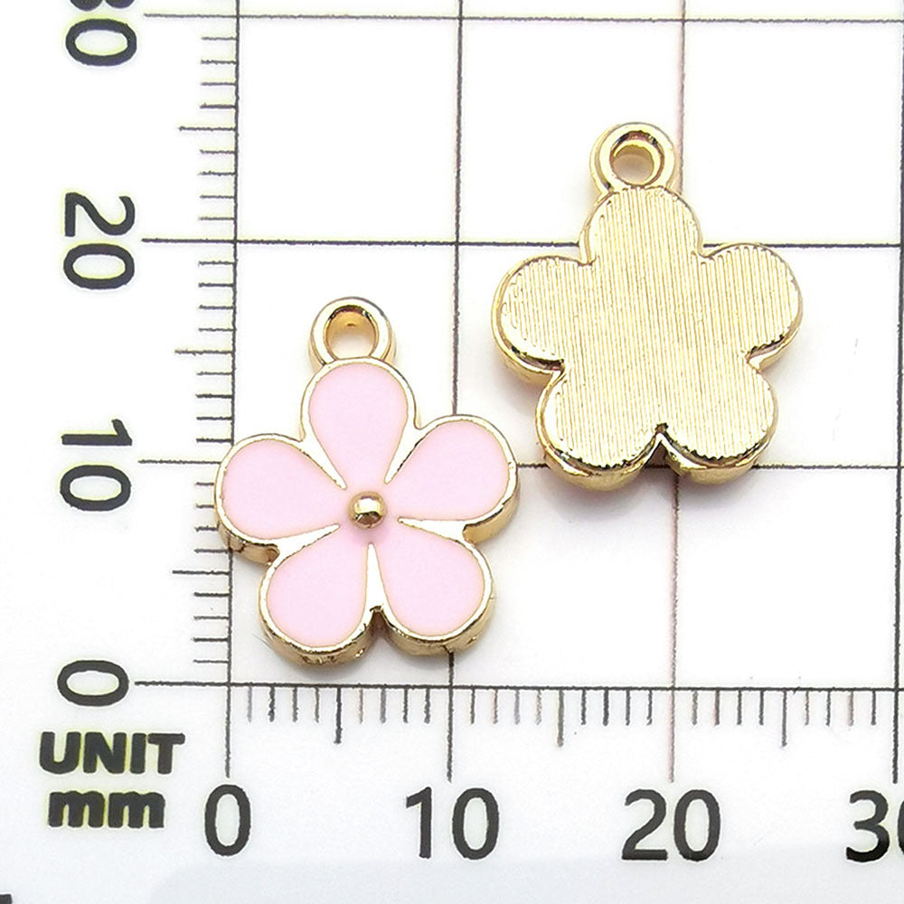NO.20-1mixed30 gold plated enamel charm metals, alloys