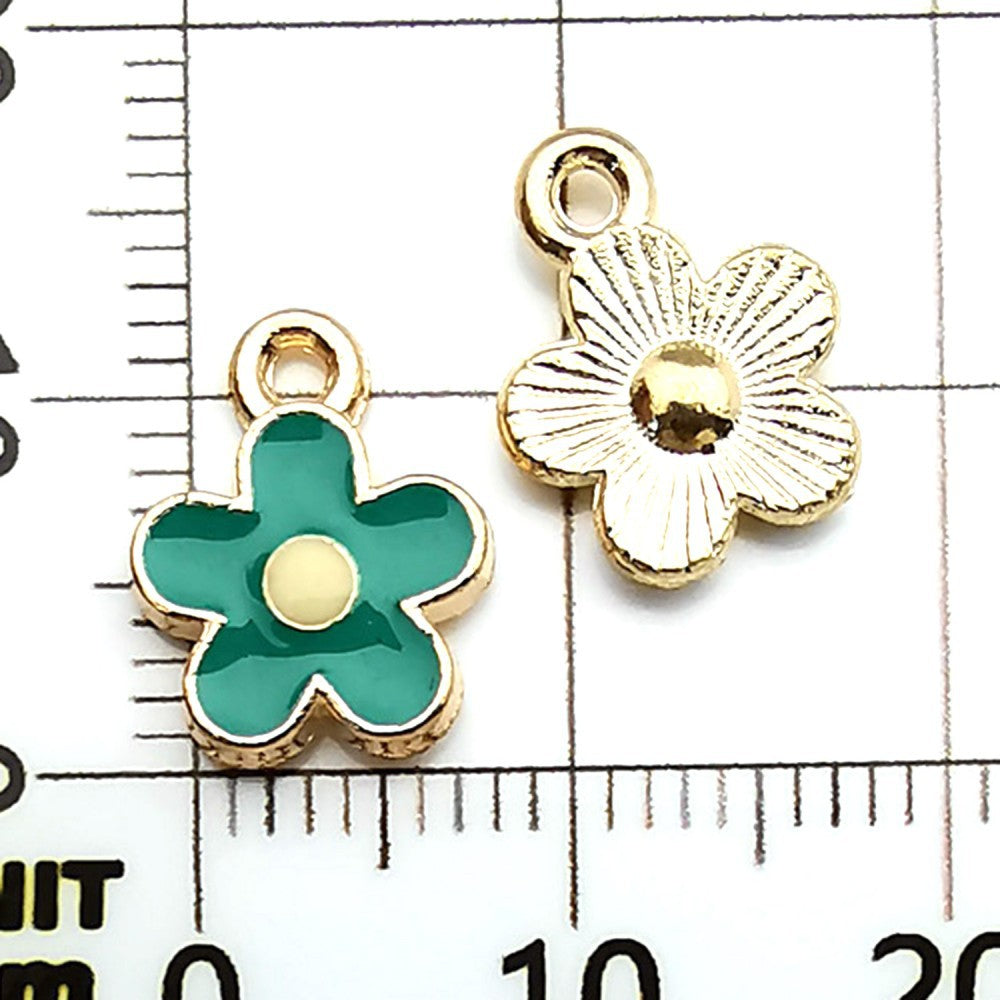 NO.15-1  green  charm metals, alloys