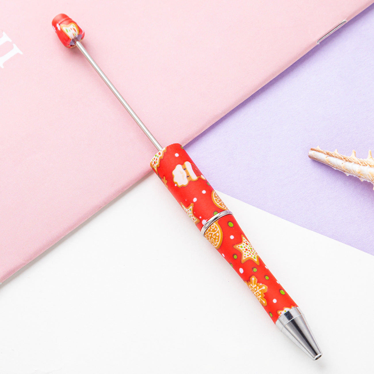 139-Color!! Printed , new bead pen, handmade DIY pen