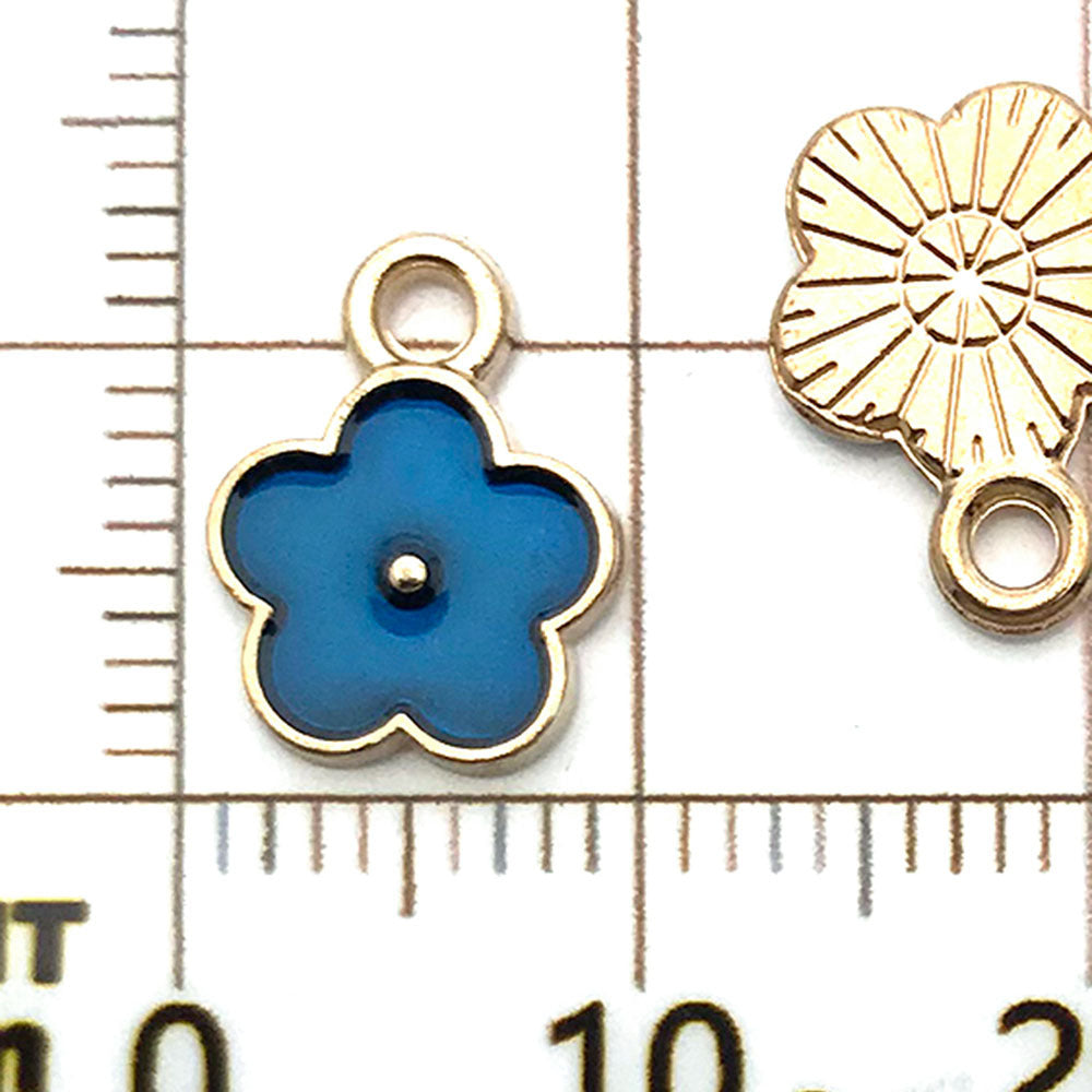 NO.22-2 Dark blue20  assortment  charms  metal, alloys