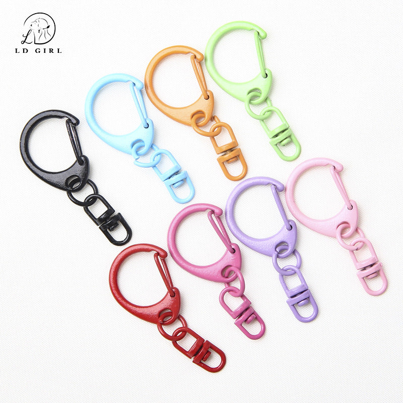 AD buckle belt, 8 buckle, DIY jewelry accessories, spring ring,