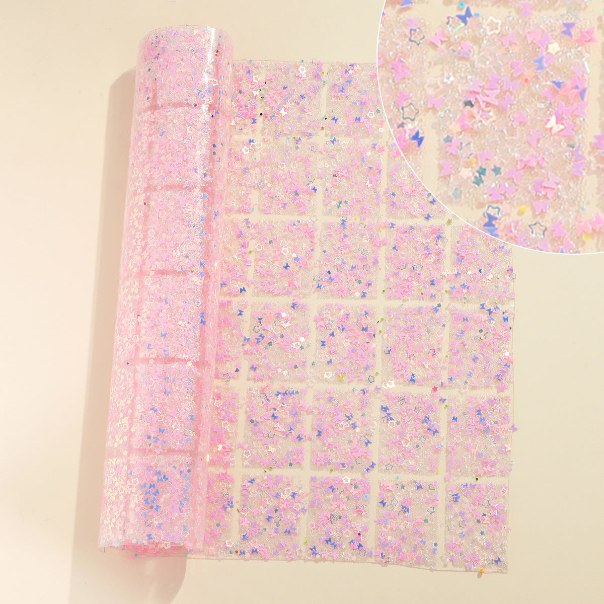 29-Type geometric special-shaped resin double-sided tape diamond sheet [1whole piece 24 * 40cm, small square 3 * 4cm]