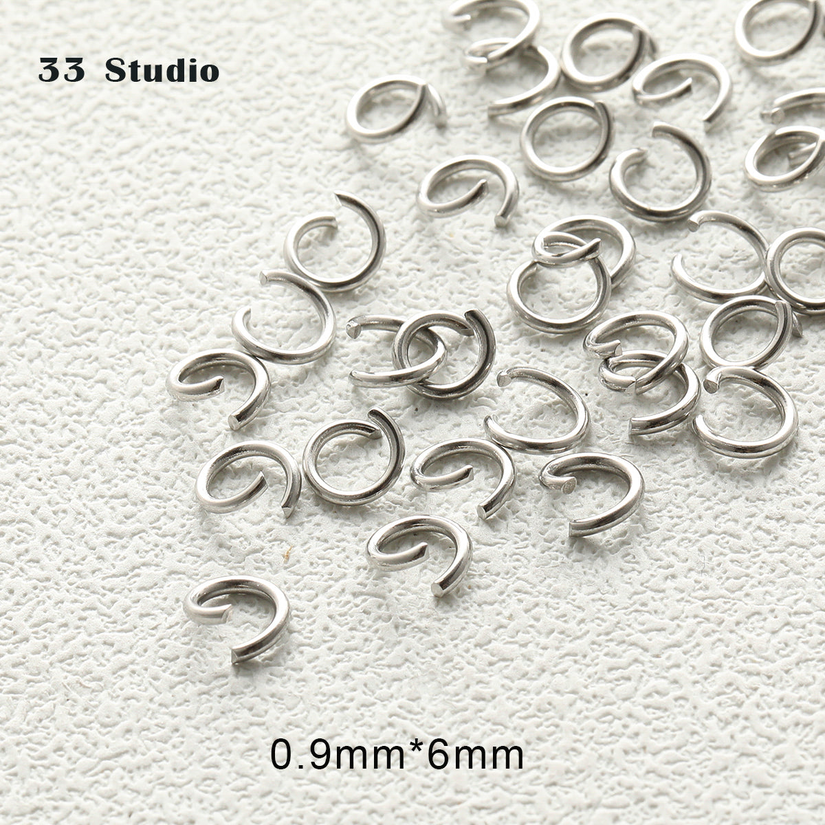 Titanium steel/stainless steel/open ring/non-fading/lobster buckle/T needle/9-character needle/OT buckle/delay chain/color retention bracelet accessories