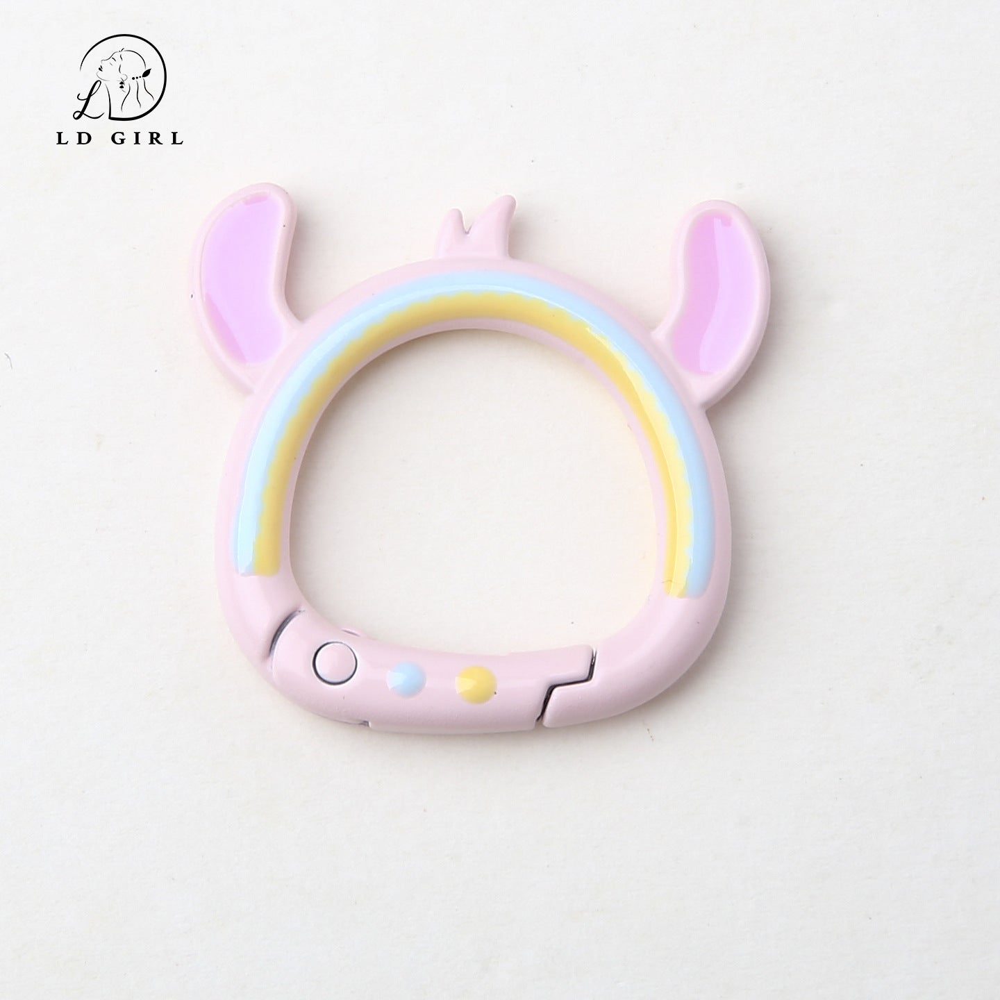 A small boy head spring buckle DIY handmade accessories