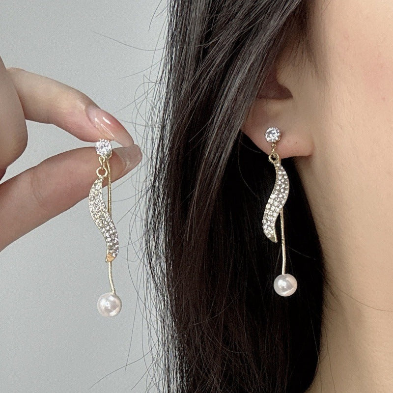 E14,S925 Silver Needle Earrings C