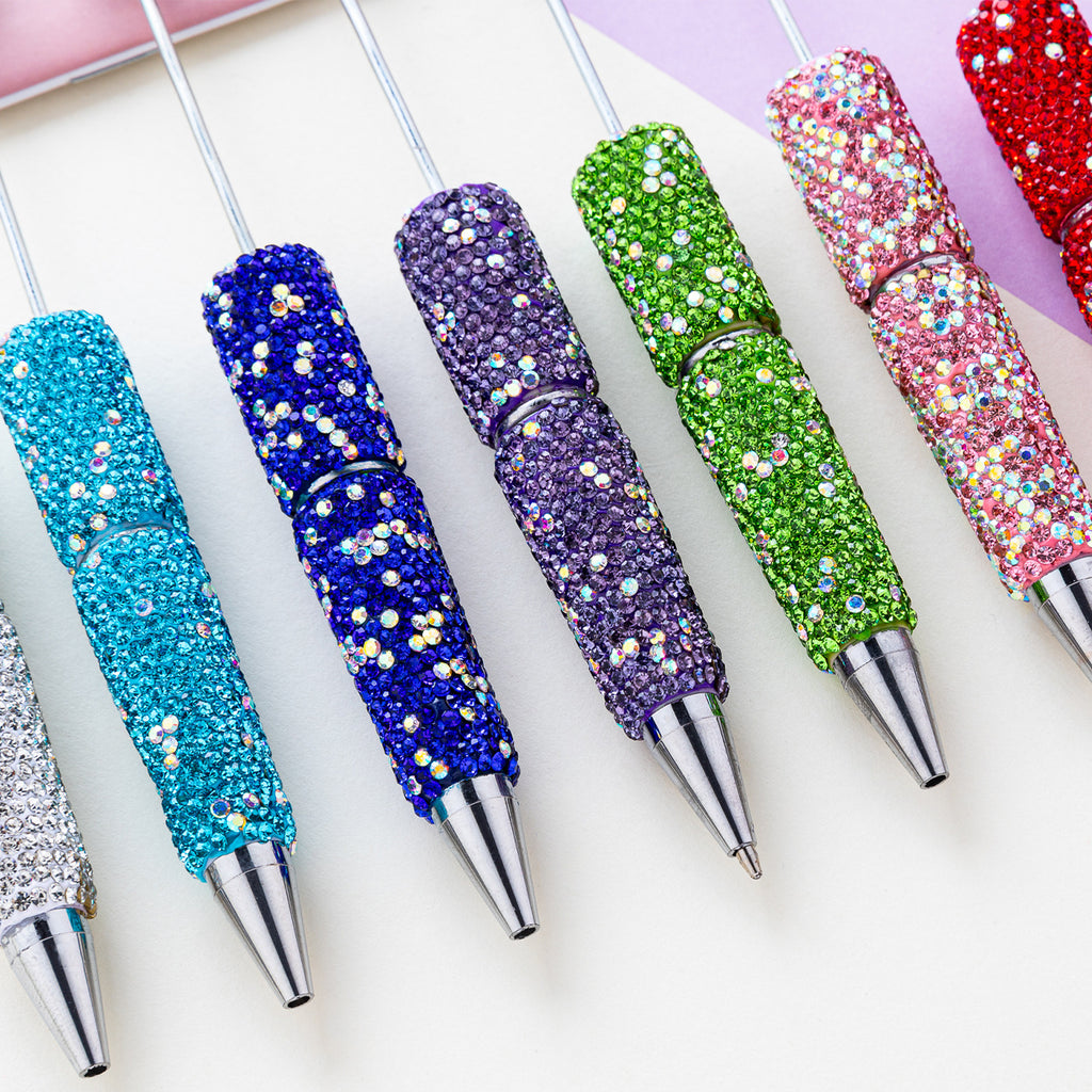 DIY diamond studded bead pen, full diamond bead pen