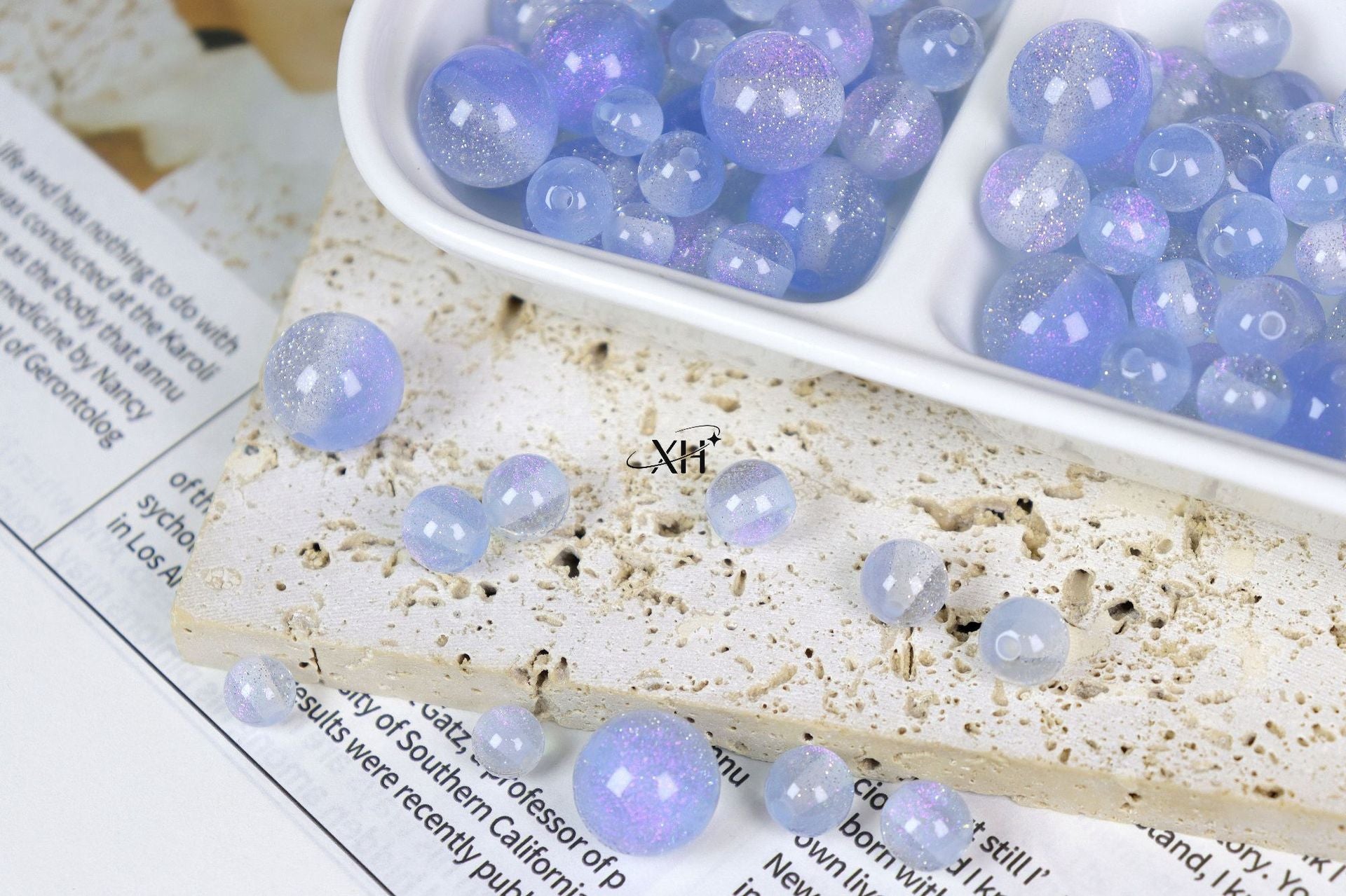 NO.11 Iridescent Starry Sky Resin Beads 幻彩满天星