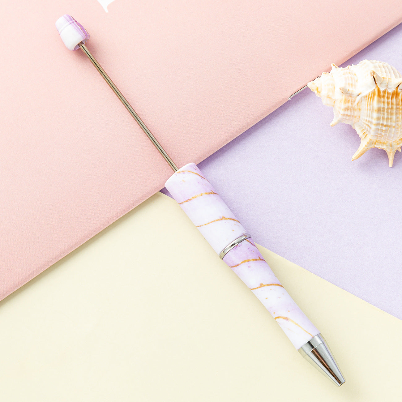 139-Color!! Printed , new bead pen, handmade DIY pen