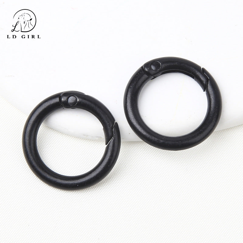 A25mm Color Painted Round Spring Buckle