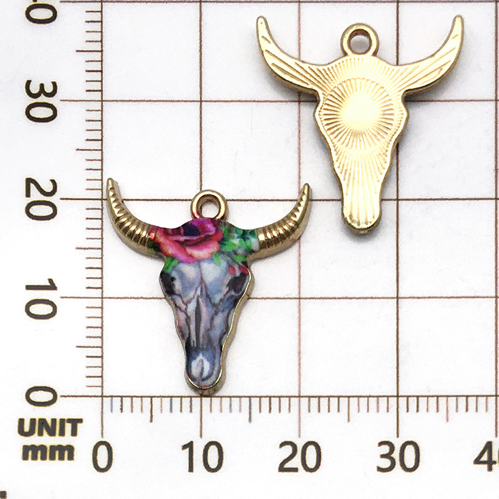 NO.14-1 cow head pendant