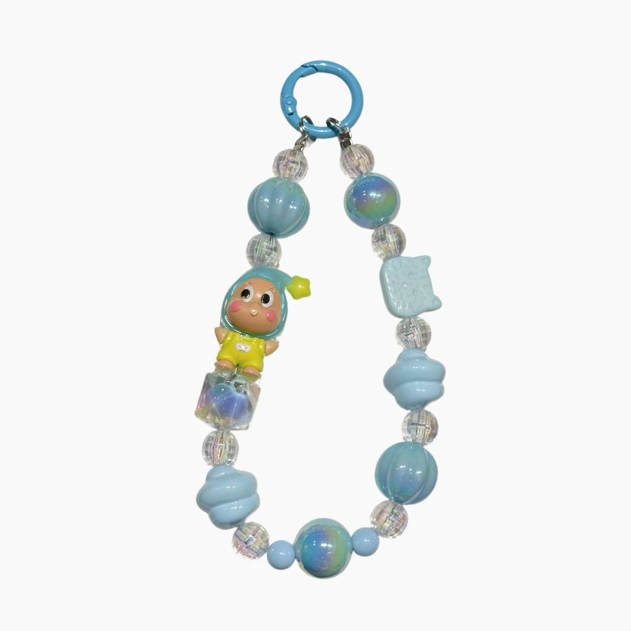 A4 cartoon star person mobile phone chain/bag pendant