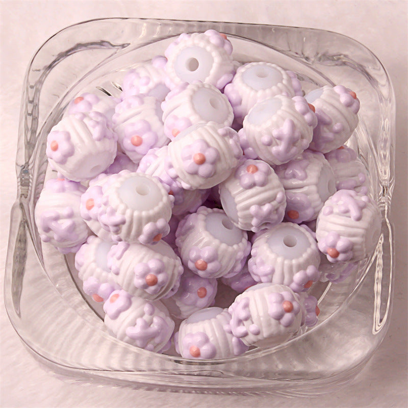 No.2 Hand-painted beads/bead pens/DIY mobile phone chain/car hanging/bag hanging/