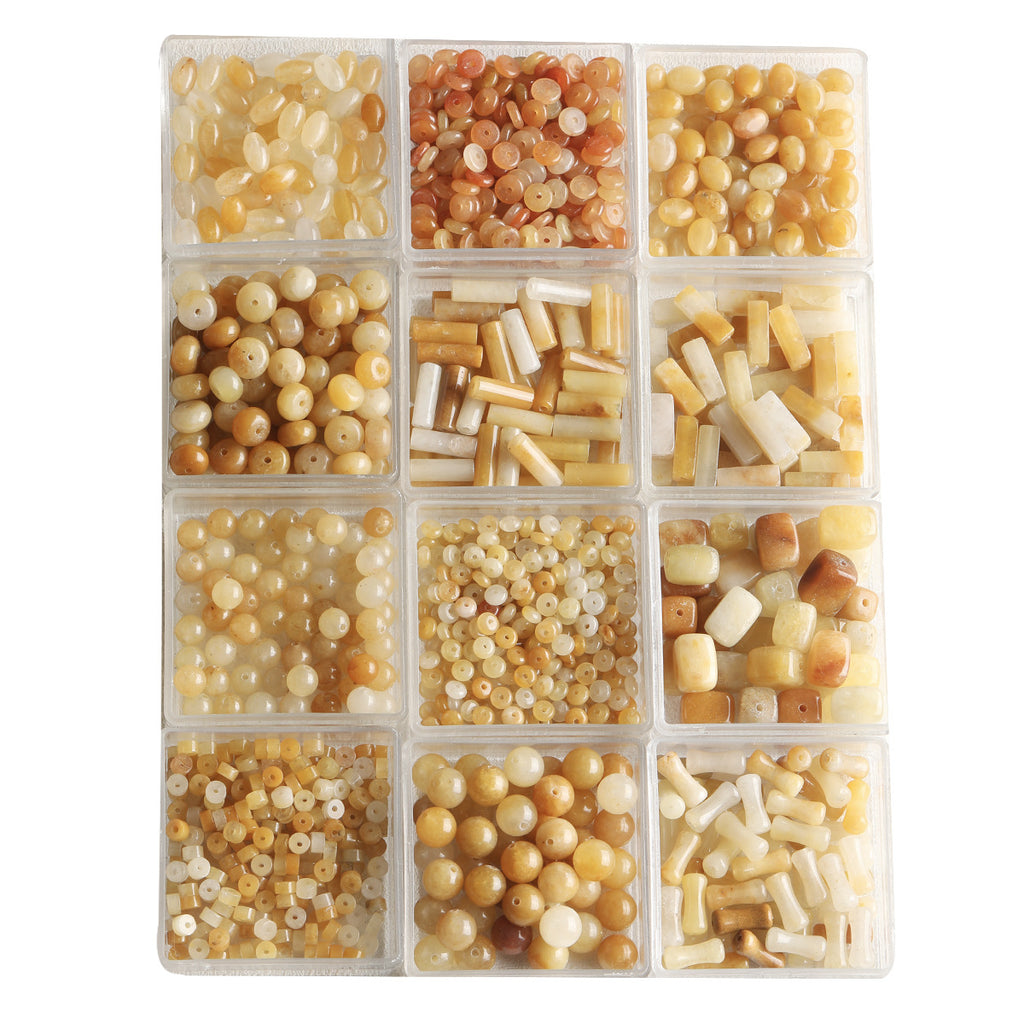 Natural stone/Huang Dongling/round beads/tube beads/abacus beads/DIY accessories