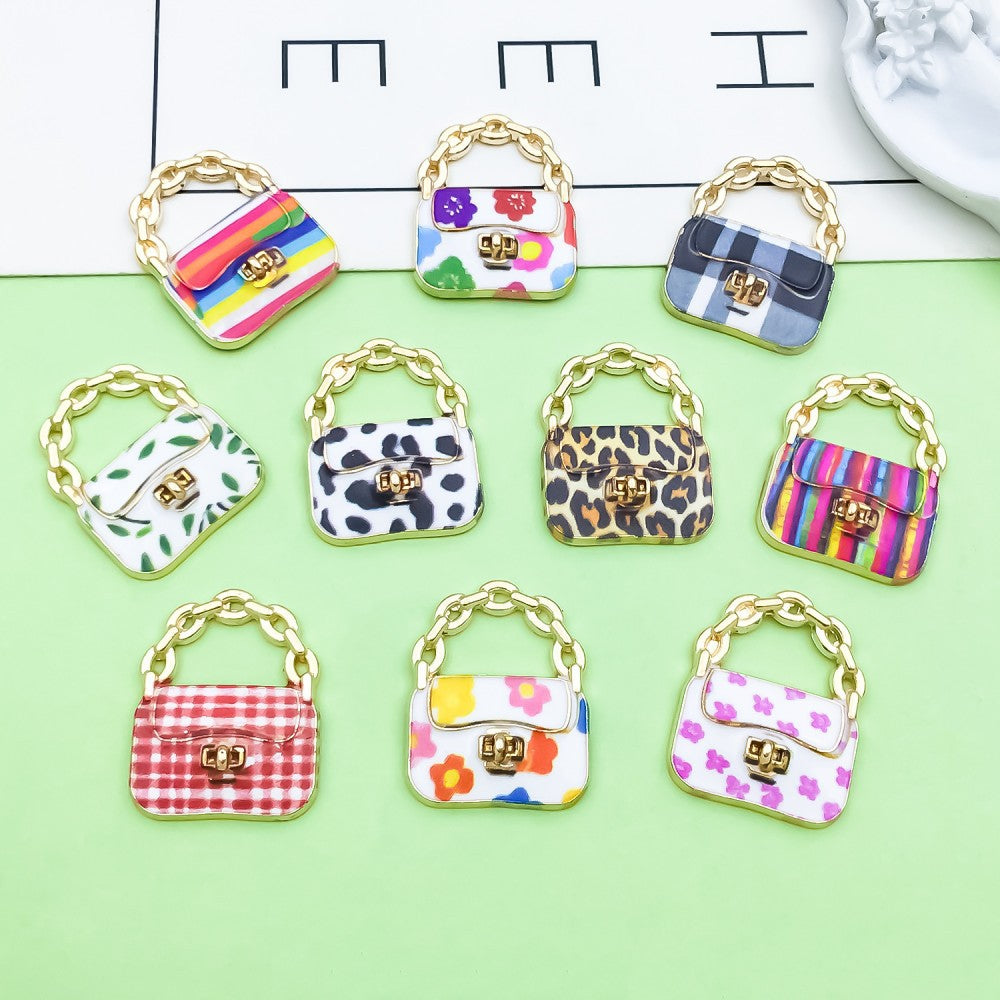 NO.11  alloy bag pendant