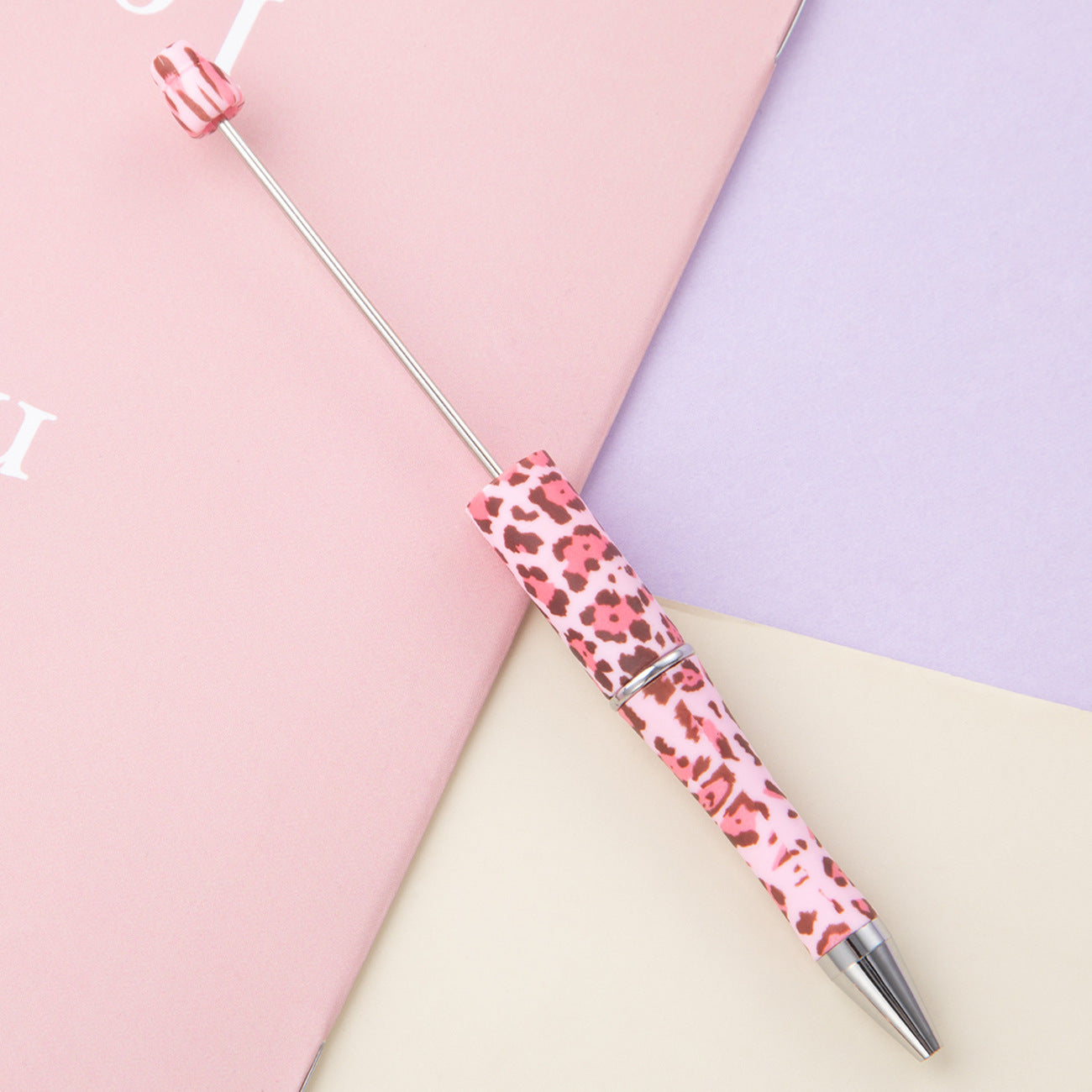 139-Color!! Printed , new bead pen, handmade DIY pen