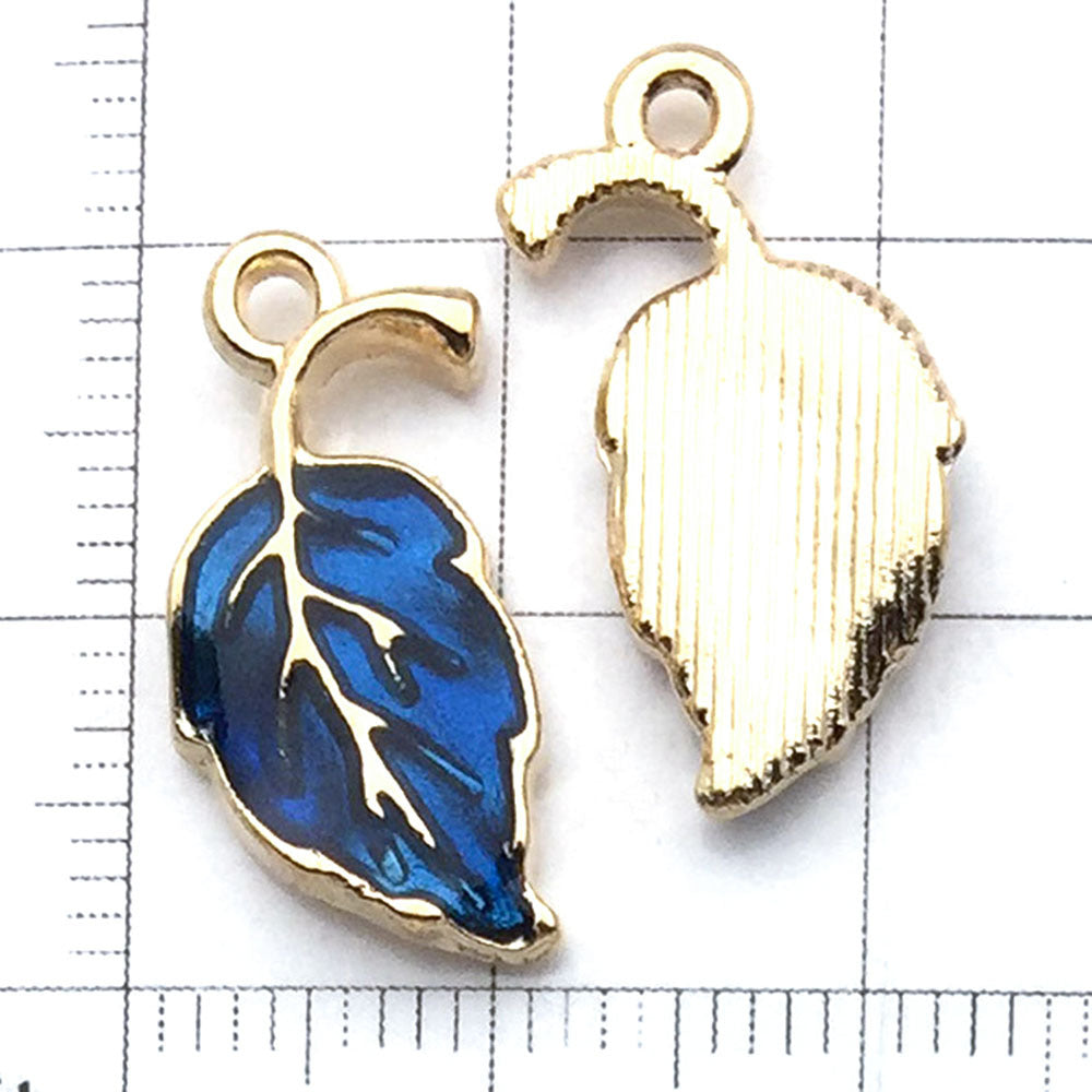 NO.22-2 Dark blue20  assortment  charms  metal, alloys