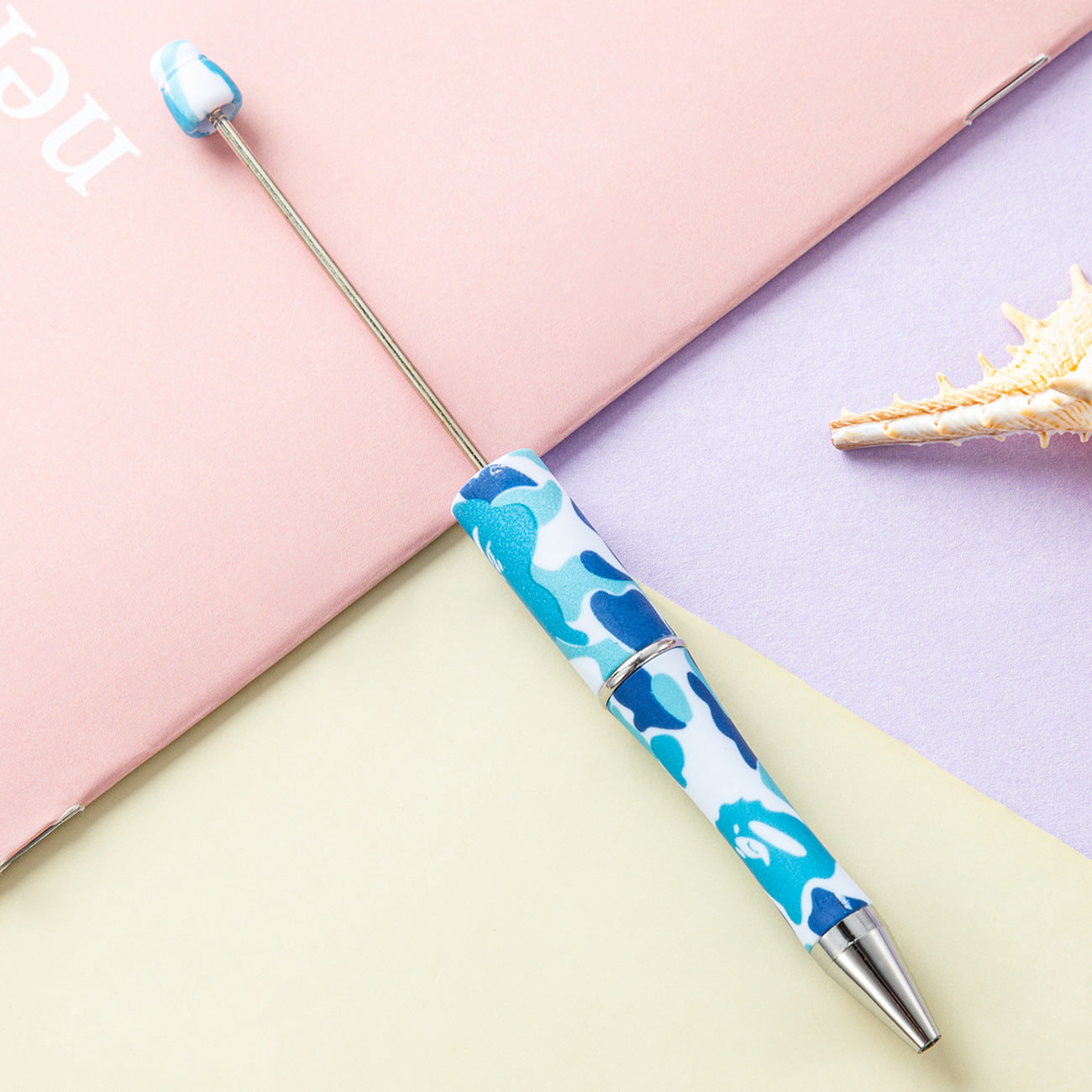 139-Color!! Printed , new bead pen, handmade DIY pen