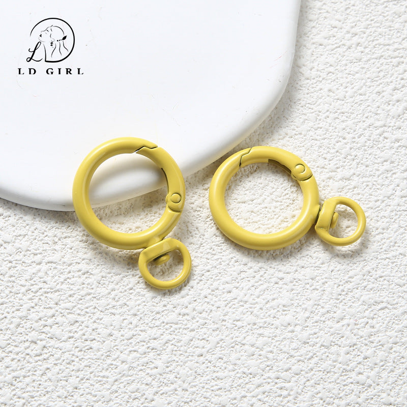 A8 character spring buckle, mobile phone chain DIY, universal buckle