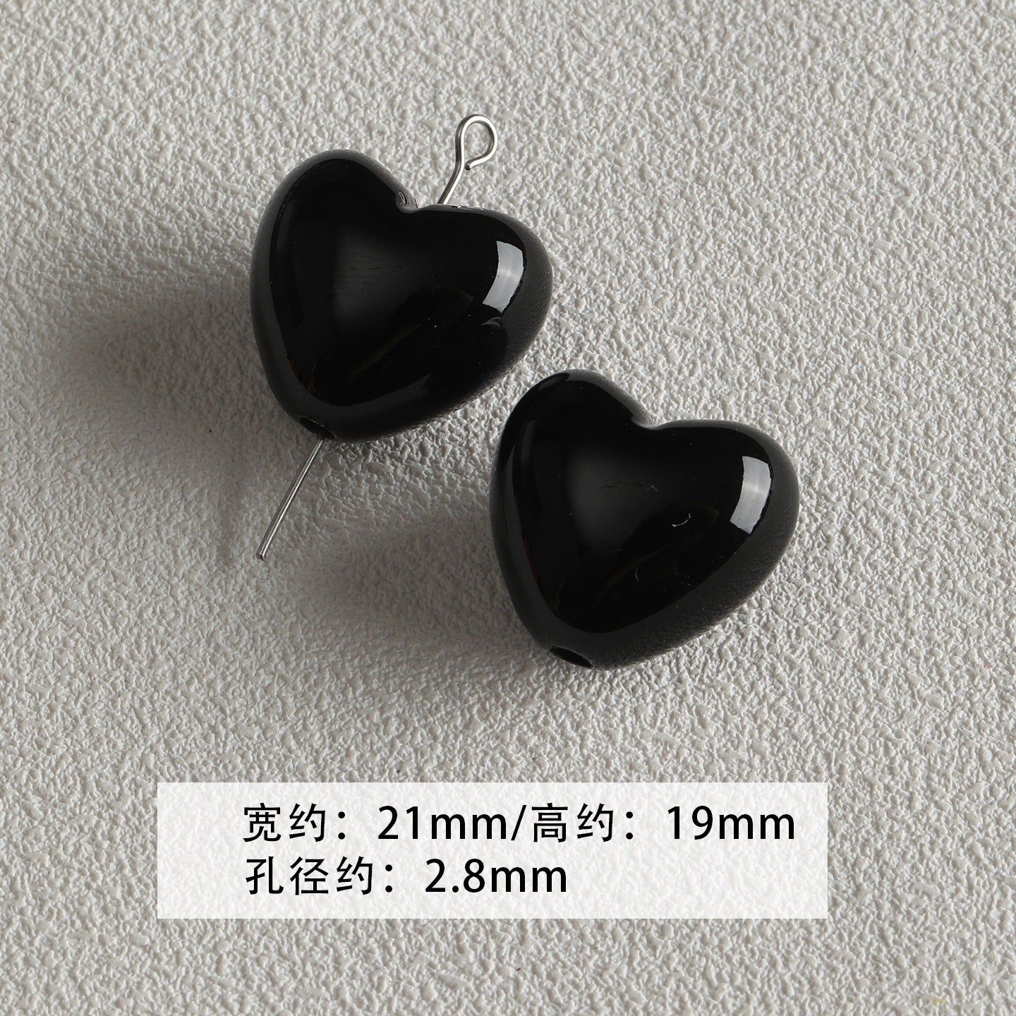 Acrylic paint/stars/love/beaded DIY accessories【辣妹粉】