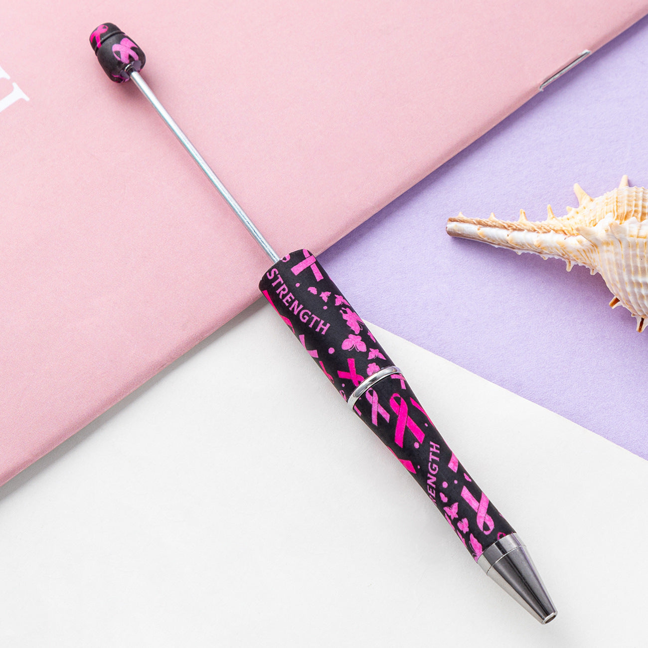 139-Color!! Printed , new bead pen, handmade DIY pen