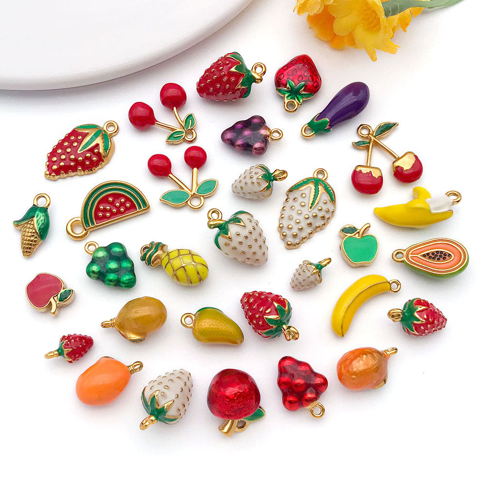 NO.1  Fruit 3DBracelet Necklace Jewelry Accessories