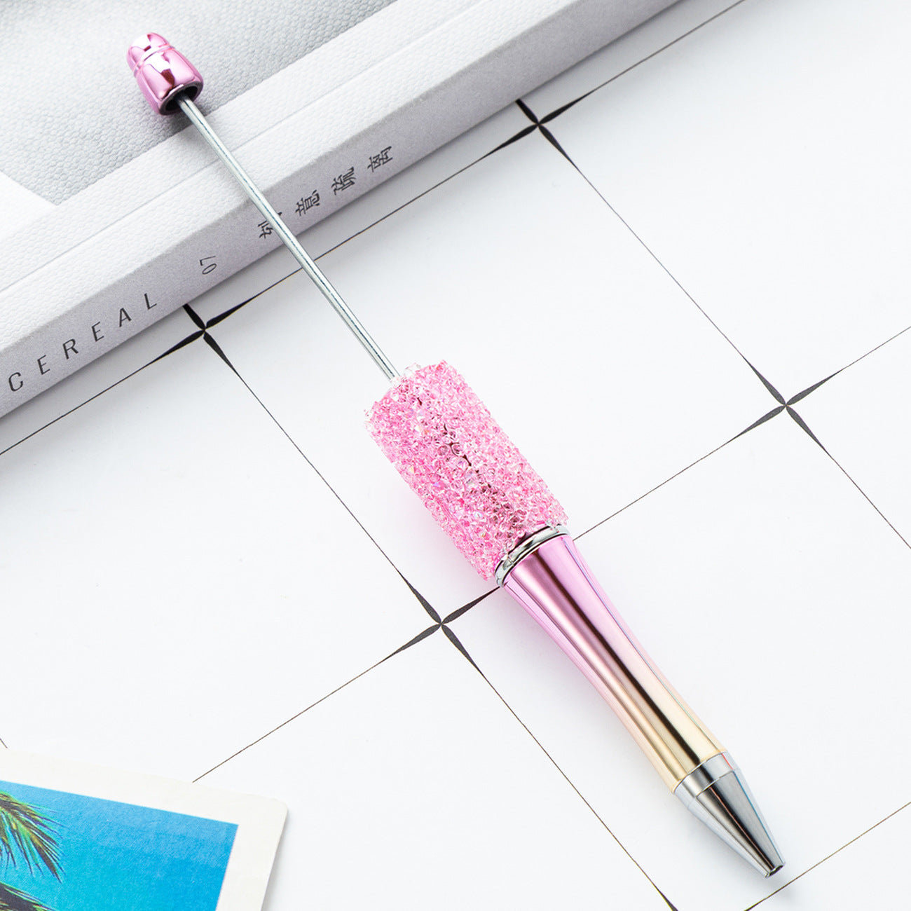 5 -gradient colour ,New sugar beads pen , DIY pen, creative