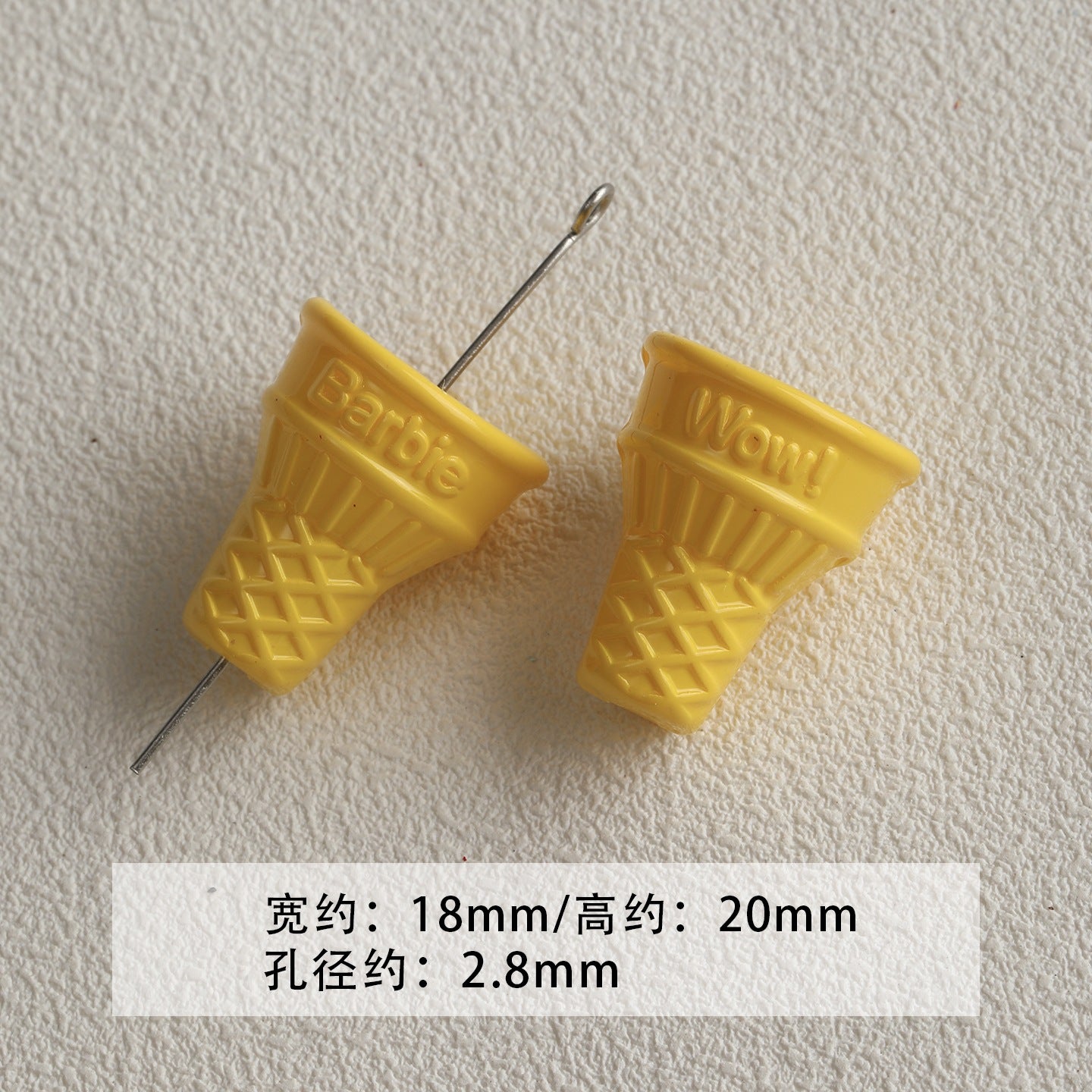 paint/orange/cone/cheese/love/stars/DIY accessories【活力橙】