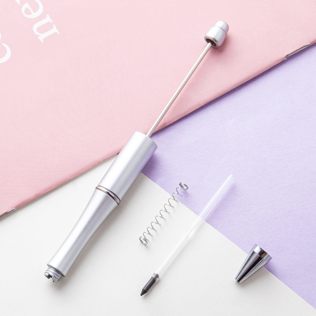 DIY beaded pencil, no sharpening, sketch drawing pencil