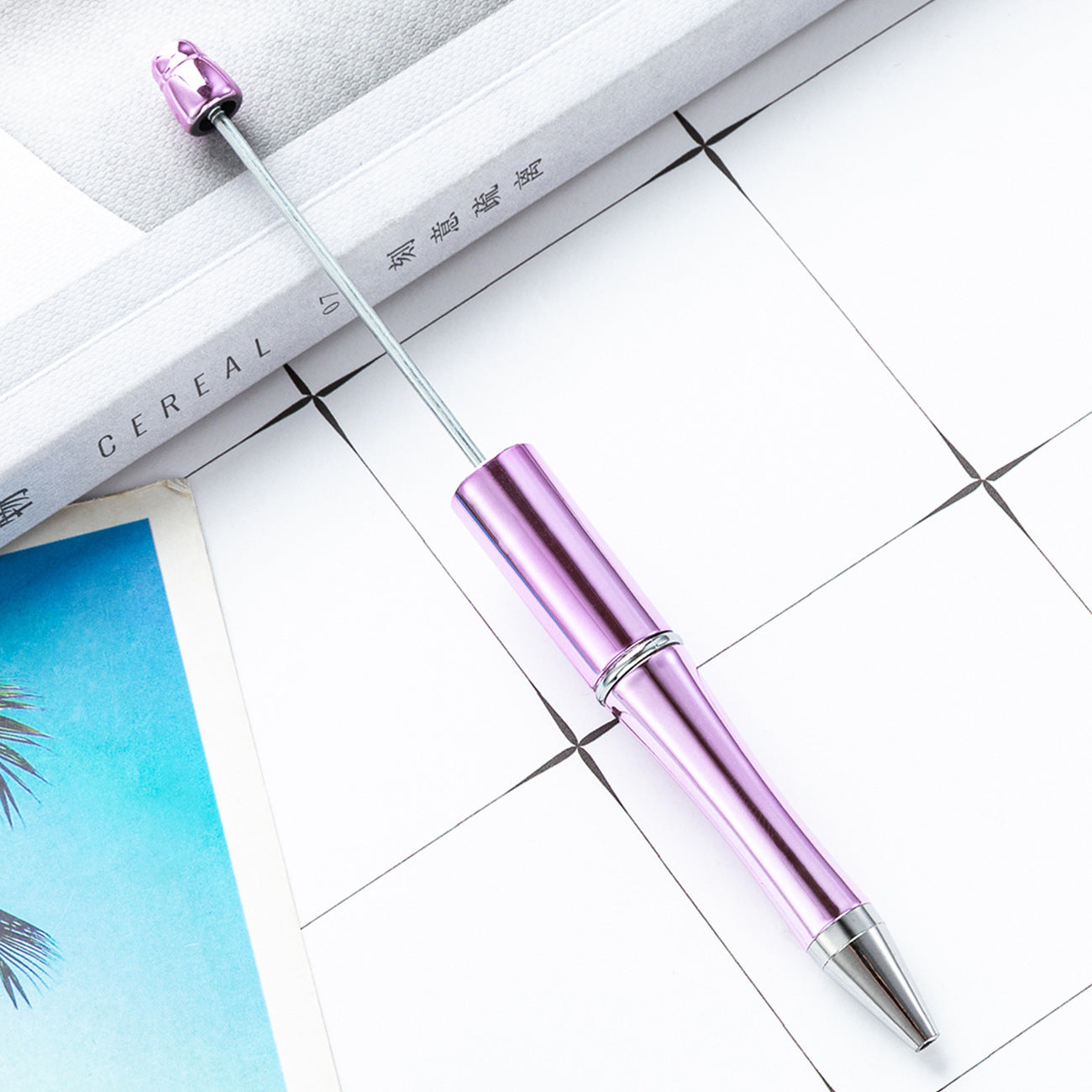 20-color Electroplating UV DIY beaded pen