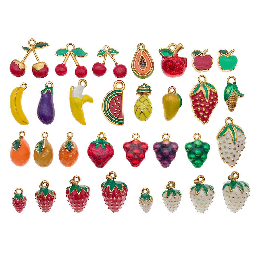 NO.1  Fruit 3DBracelet Necklace Jewelry Accessories