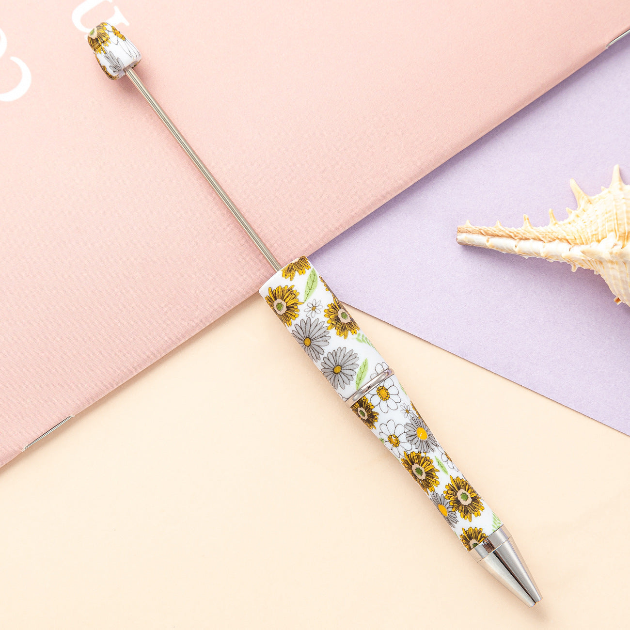 139-Color!! Printed , new bead pen, handmade DIY pen