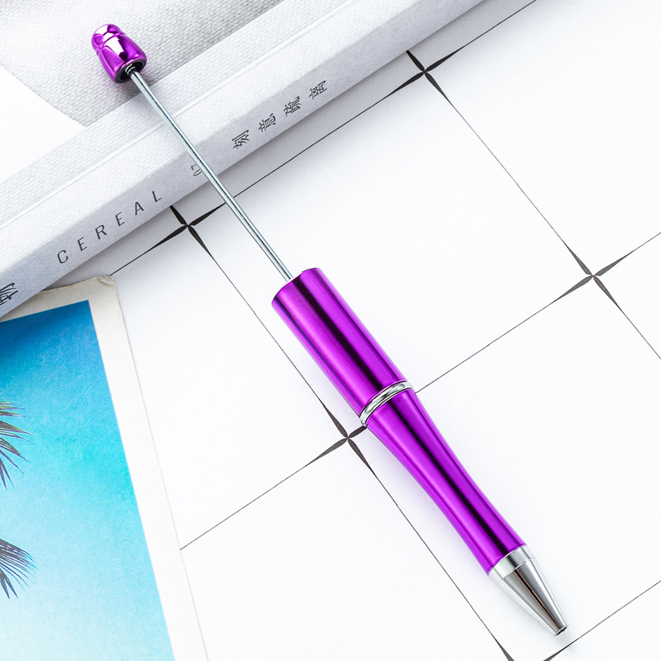 20-color Electroplating UV DIY beaded pen