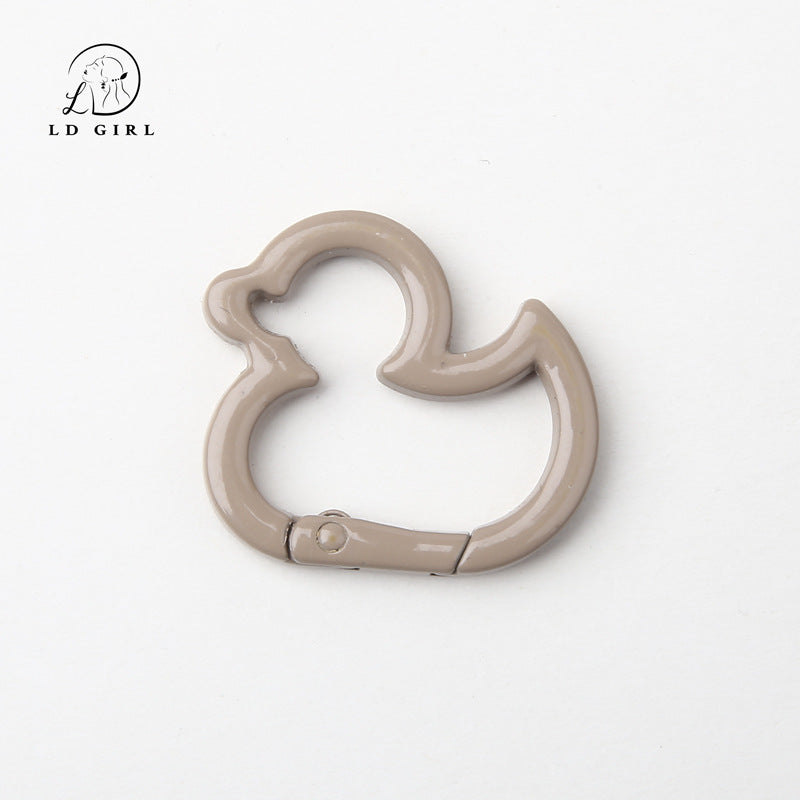 A duckling key ring DIY keychain accessories