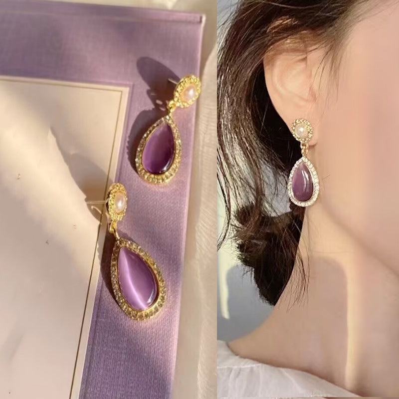 E14,S925 Silver Needle Earrings C