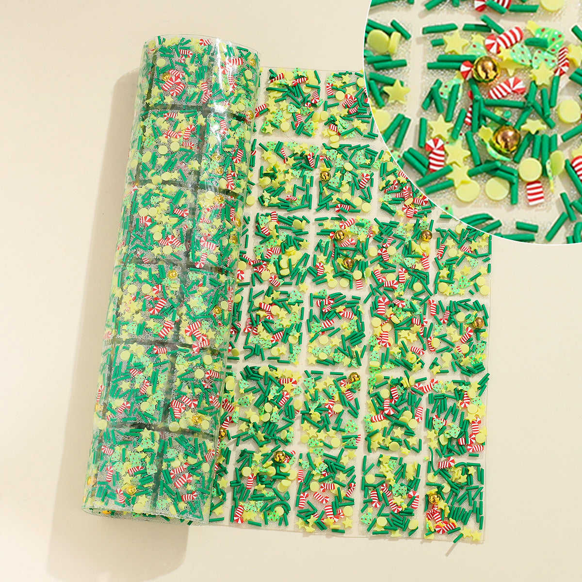 29-Type geometric special-shaped resin double-sided tape diamond sheet [1whole piece 24 * 40cm, small square 3 * 4cm]