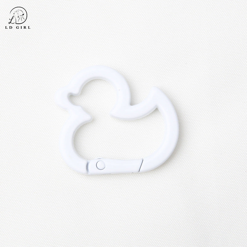 A duckling key ring DIY keychain accessories