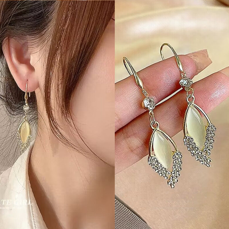 E14,S925 Silver Needle Earrings C