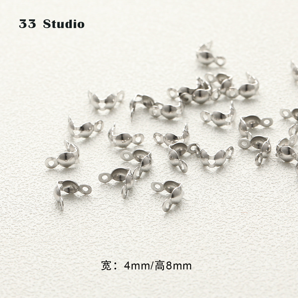 Titanium steel/stainless steel/open ring/non-fading/lobster buckle/T needle/9-character needle/OT buckle/delay chain/color retention bracelet accessories