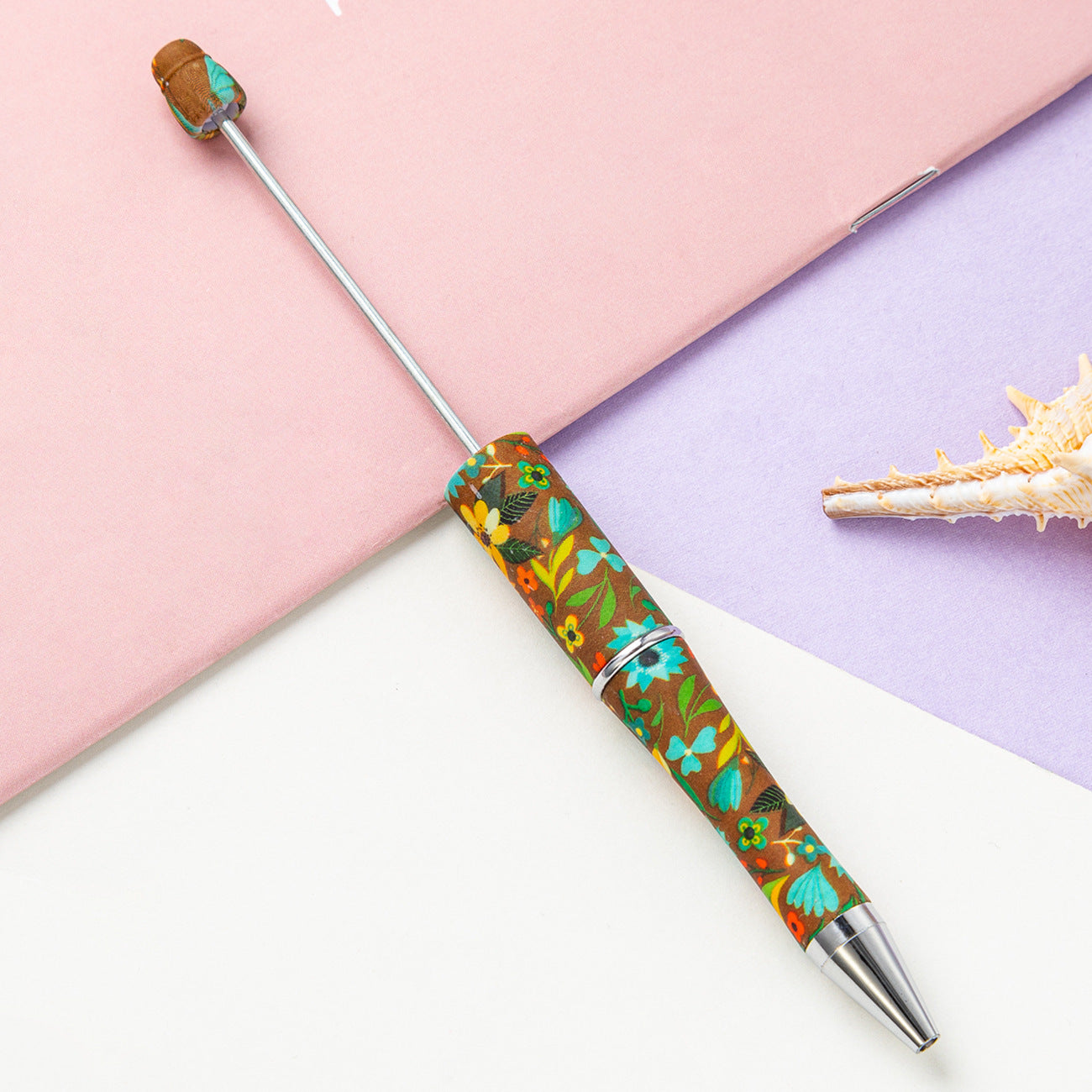 139-Color!! Printed , new bead pen, handmade DIY pen