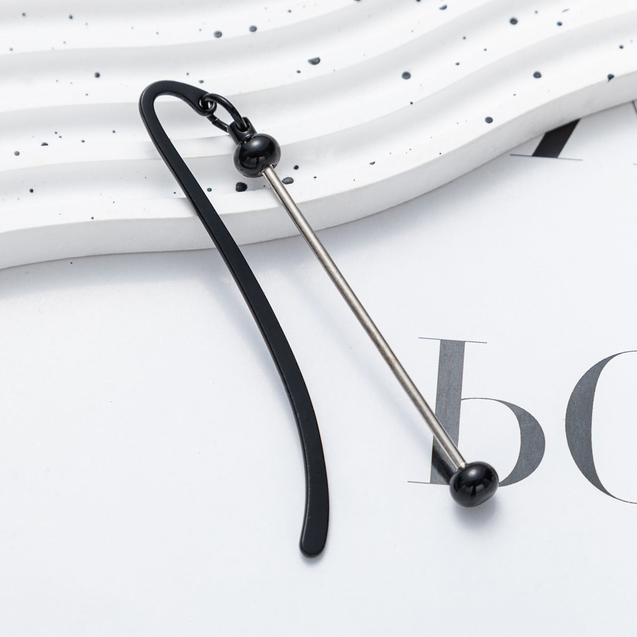 19-color Metal bookmarks, DIY beaded bookmarks, children's gifts, prizes, marker page folders