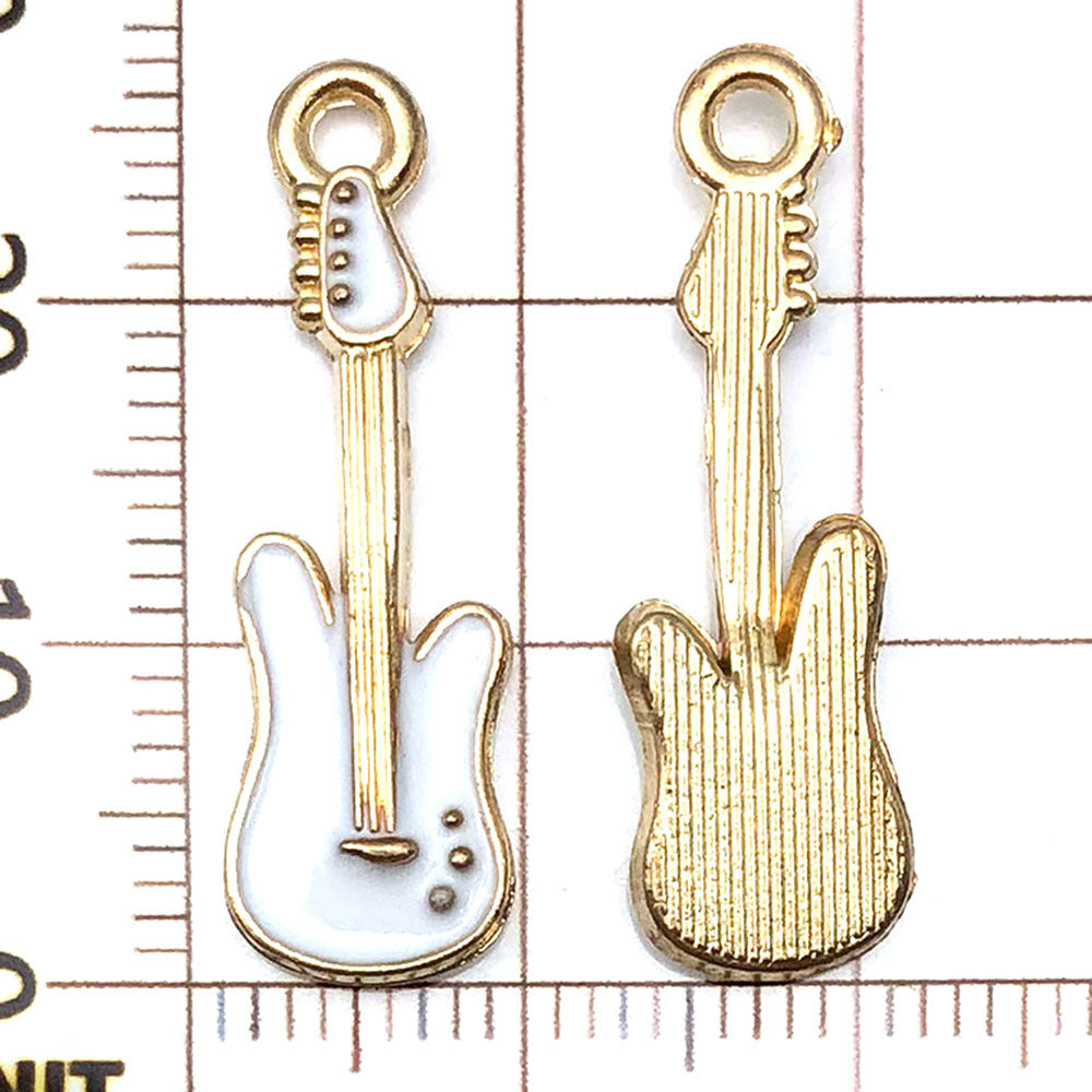 NO.24 Mixed 20 white gold plated enamel charm metals, alloys