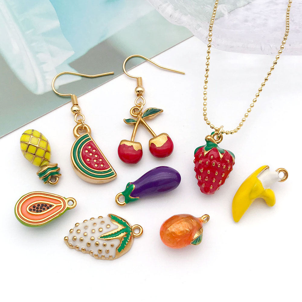 NO.1  Fruit 3DBracelet Necklace Jewelry Accessories