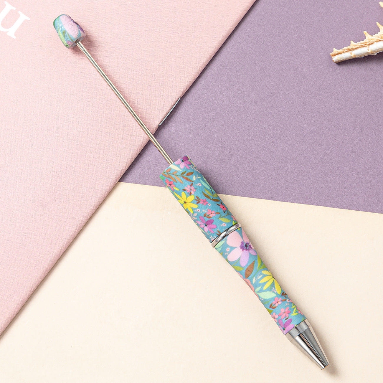 139-Color!! Printed , new bead pen, handmade DIY pen