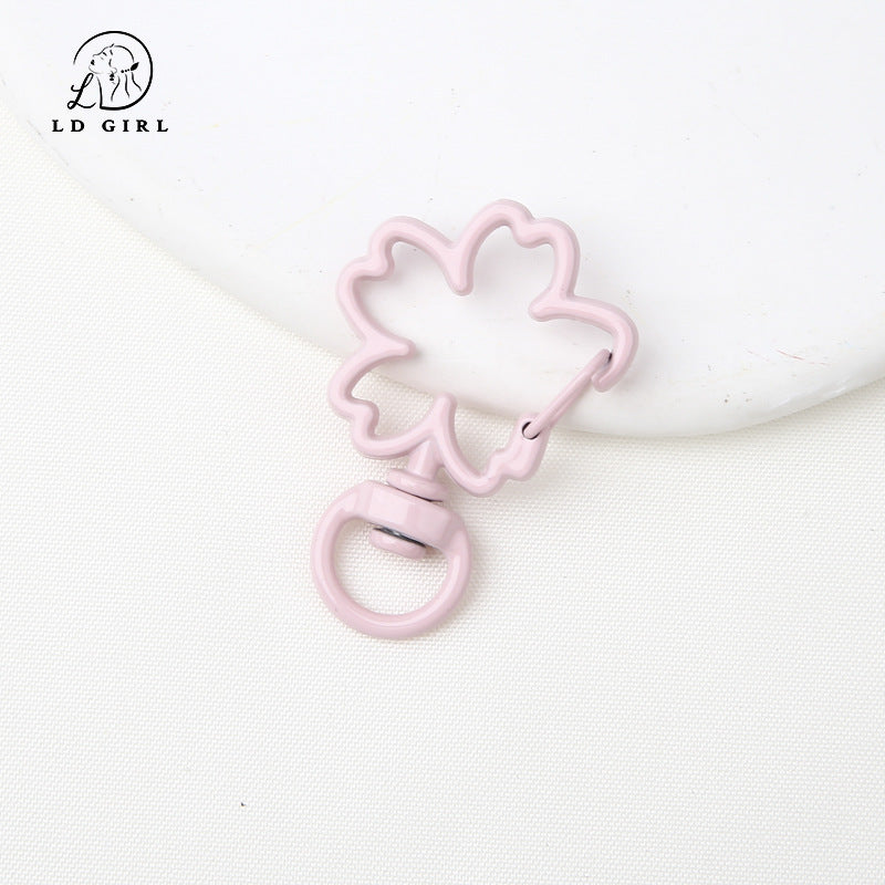 A Sakura spring chain, special-shaped key ring chain