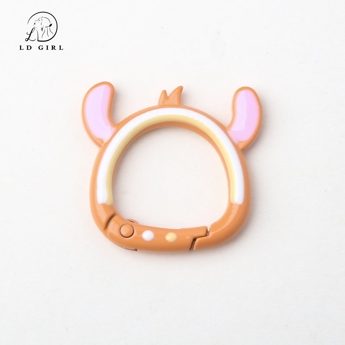 A small boy head spring buckle DIY handmade accessories