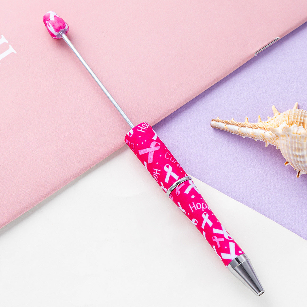 139-Color!! Printed , new bead pen, handmade DIY pen