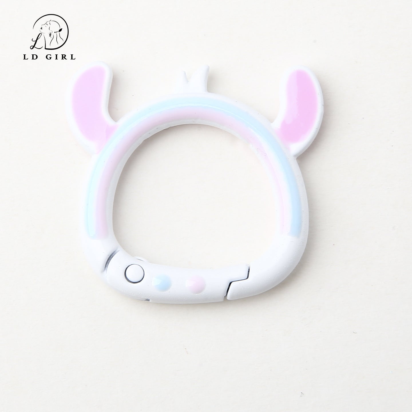 A small boy head spring buckle DIY handmade accessories